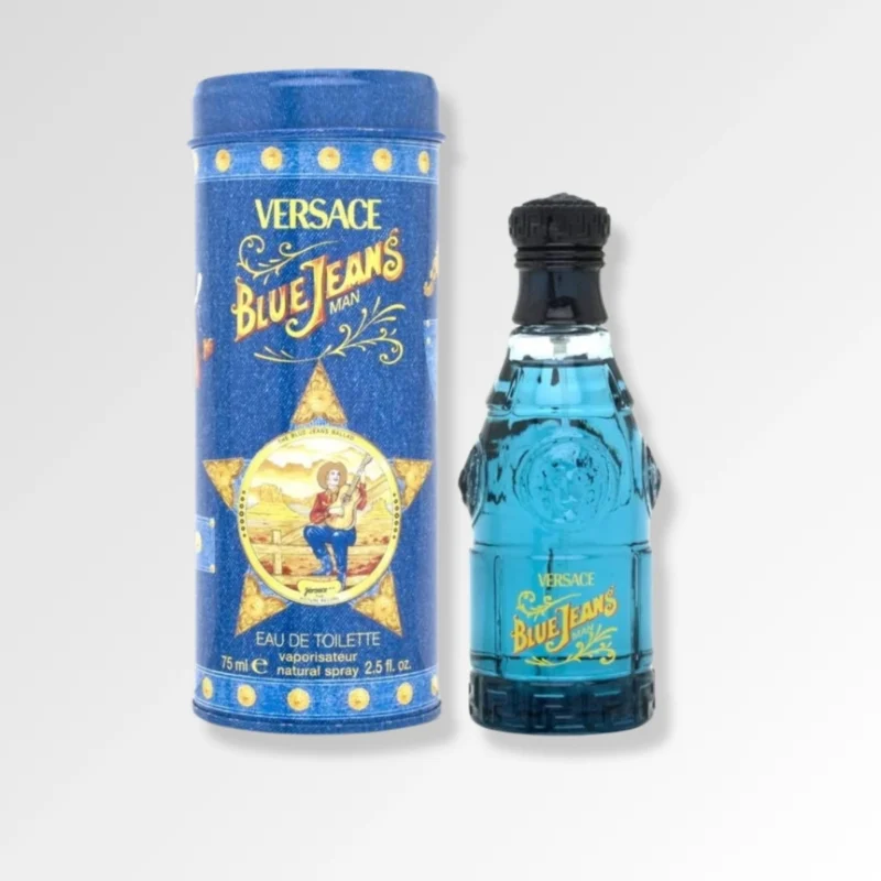 Versace Blue jeans EDT 75ML - Image 2